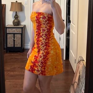 Vintage 90s Pelican Cove Mini Dress